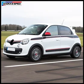 Автомобильная наклейка s Racing Sport Stripes для Renault Twingo-17, автомобильная дверная поясная наклейка, автомобильные аксессуары, украшение для тела, наклейка