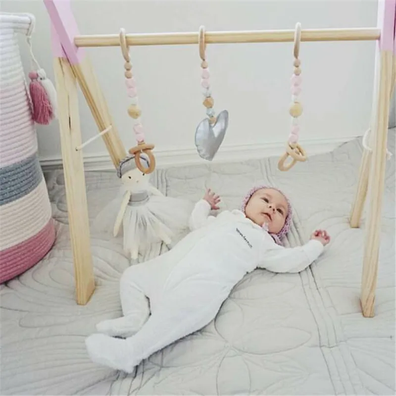 Деревянная игрушка кольцо для детских игр и спортзалов|Развивающие коврики| |