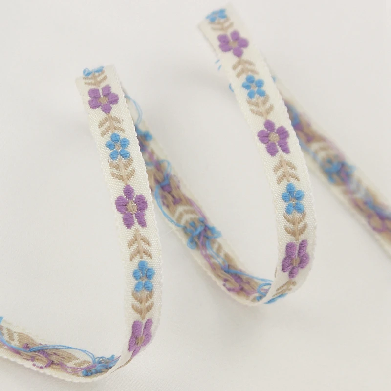 18 метров с вышивкой С мелким цветочным принтом этническое кружевное Накладка