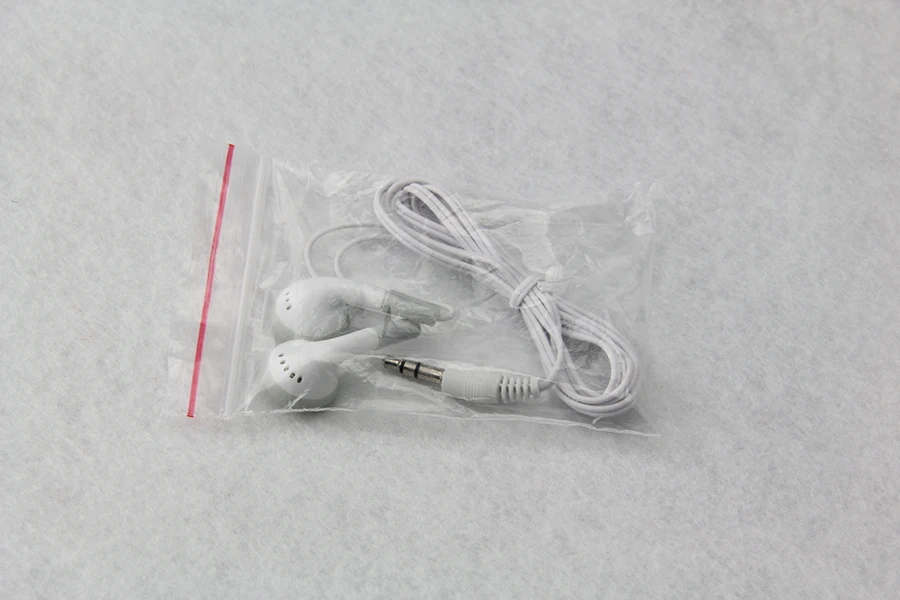 Оптовая продажа белые одноразовые наушники 3 5 мм для подарка музея концерта