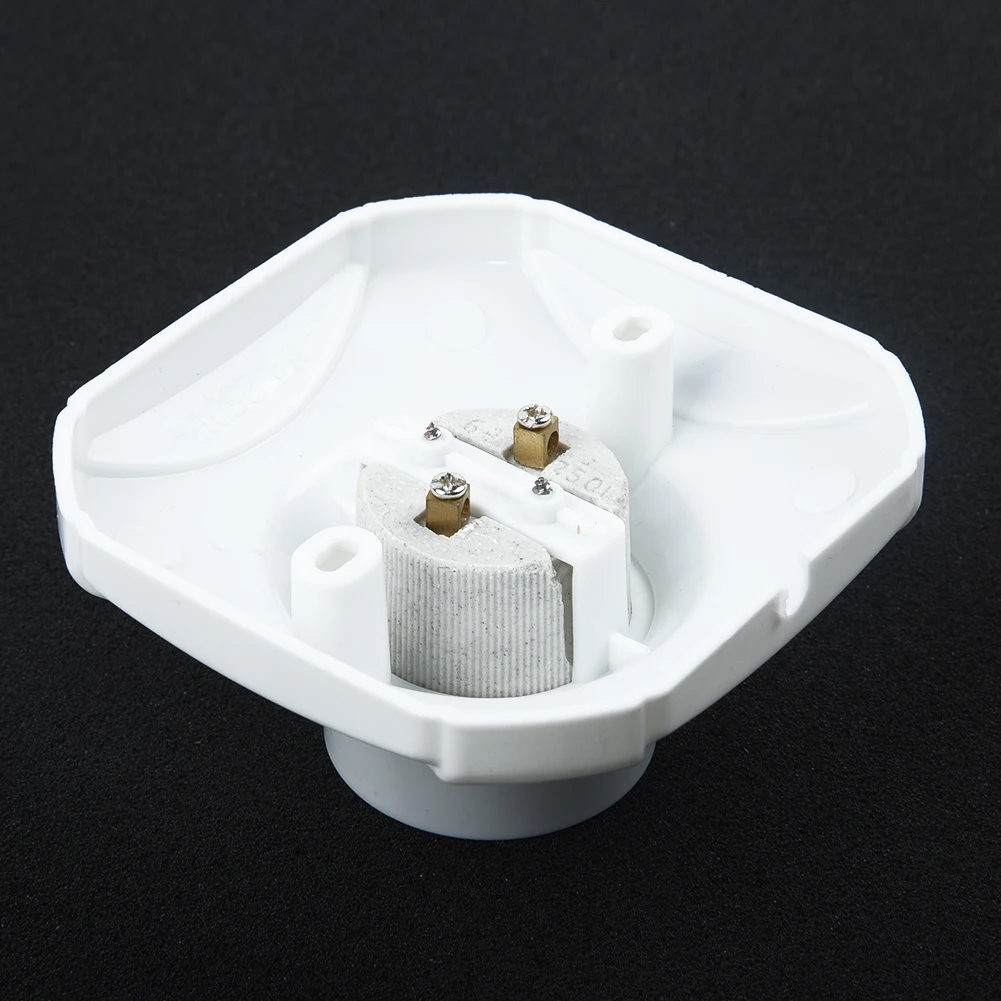 E27 Heat Light Bulb -Lamp Socket Holder Porcelain Straight Glazed Ceramic Hot | Освещение