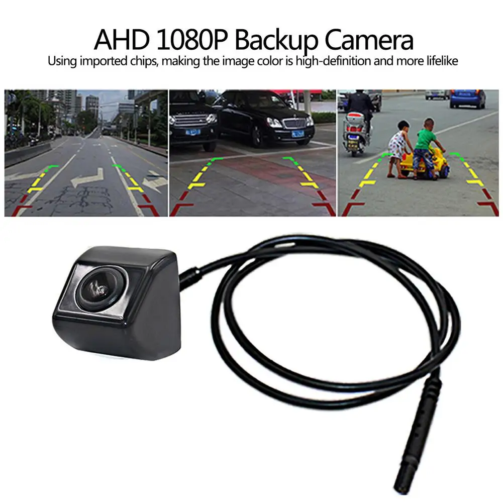 

1080P Night AHD Camera 170 Degree Viewing Angle Metal Shell Reversing Rear View Camera Parking Monitor