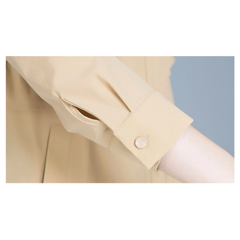 Новинка весны повседневный Тренч большого размера женская одежда яркий