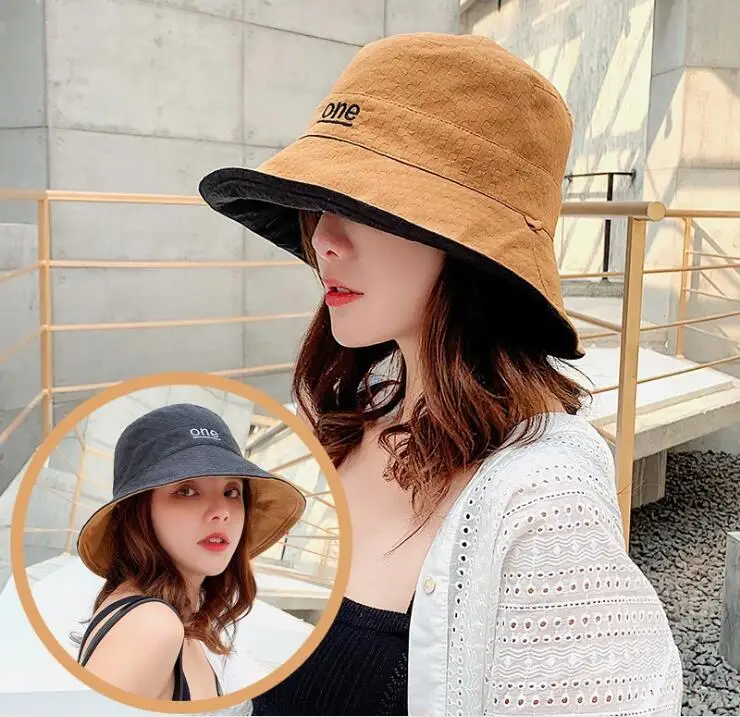 Шляпа в рыбацком стиле Женская японская и Корейская версия универсальных летних
