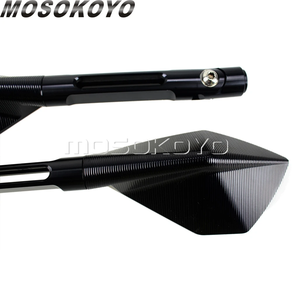 Боковое зеркало заднего вида мотоцикла CNC алюминиевые зеркала для FZR YZF Fazer Yamaha