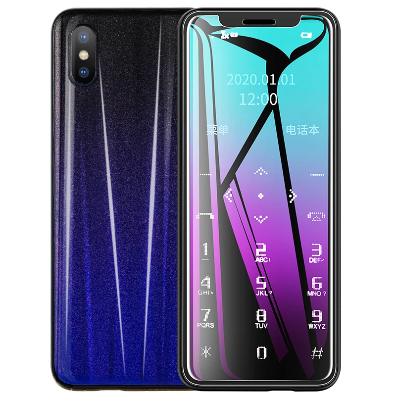 Ультратонкий маленький сотовый телефон R11 портативная мини карта студенческий