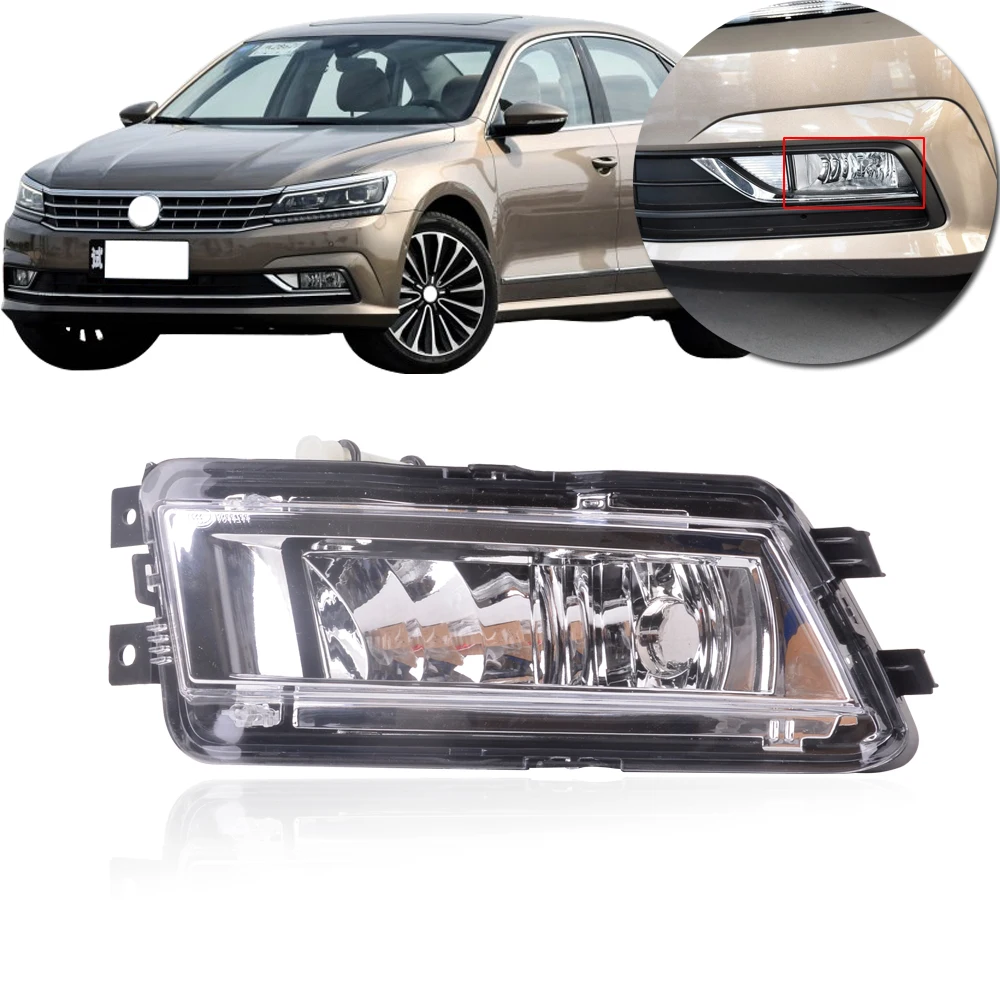CAPQX переднего бампера Туман светильник для VW Passat NMS B7 2013 2016 вождения тумана Бег