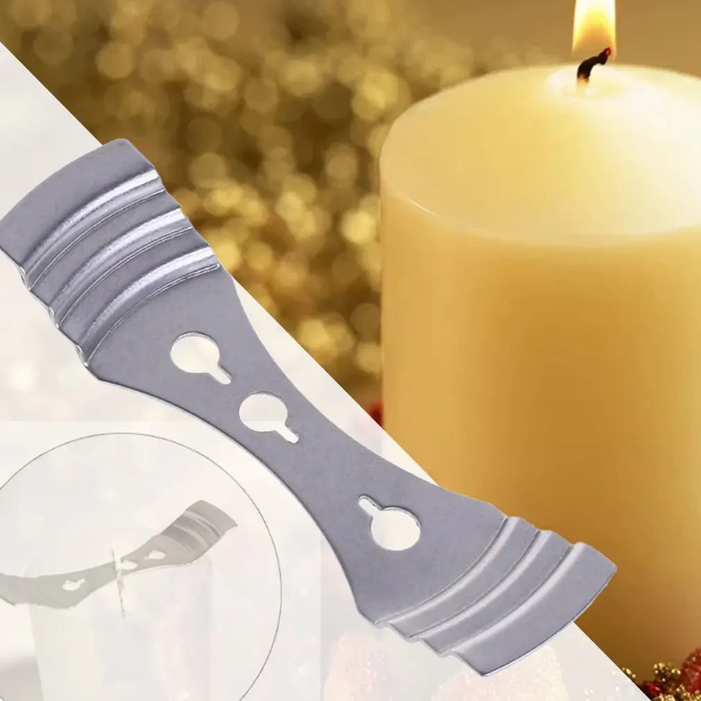 Metal Candle Wicks Holder Centering Devices For Making DIY Three Hole Supplies | Дом и сад