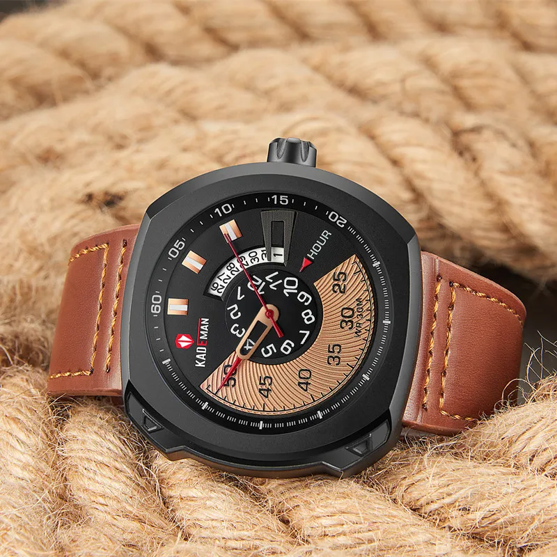 407 спортивные мужские часы в стиле милитари кварцевые с квадратным циферблатом