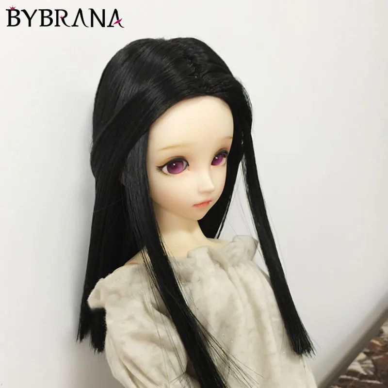 

Bybrana Bjd Doll 1/3 1/4 1/6 1/8 25 Color High Temperature Silk Wig