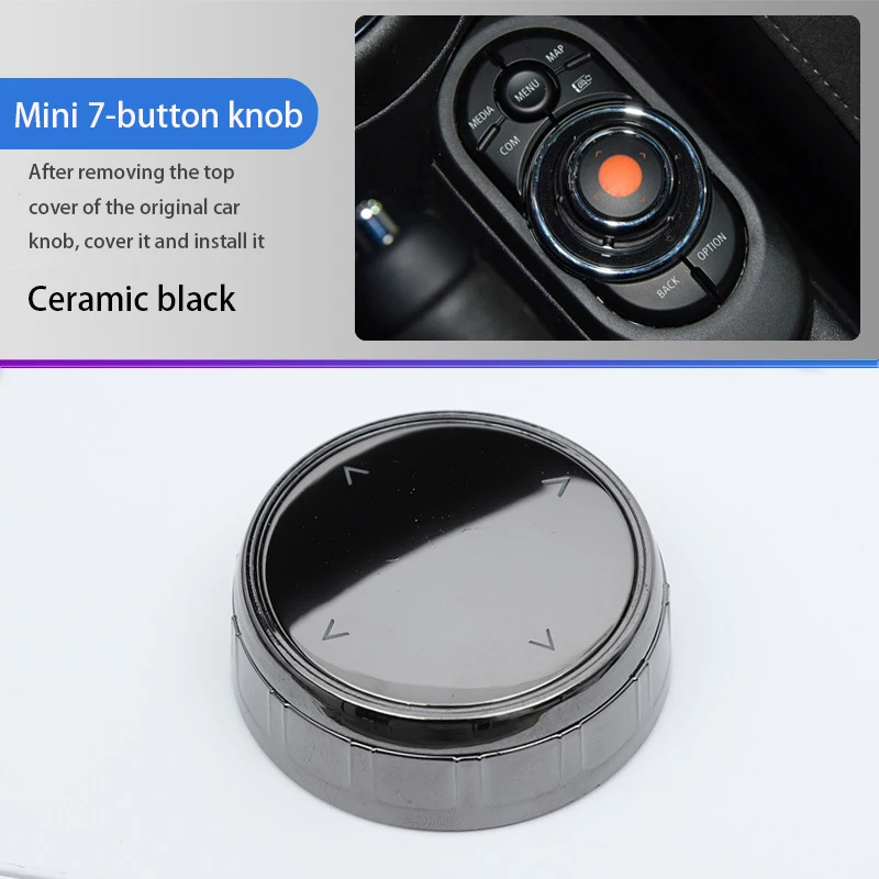 

Кристалл для Mini Cooper F54 F55 F56 F57 F60 аксессуары для отечественных жителей интерьер автомобиля IDrive мультимедийная кнопка Крышка