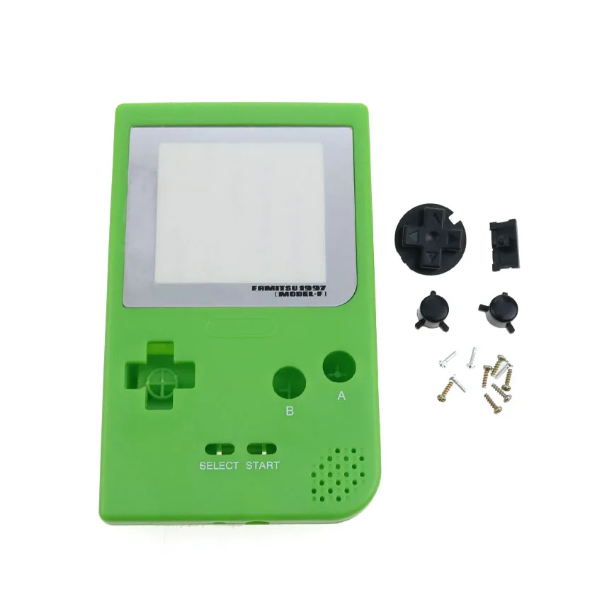 Cltgxdd полный Чехол Крышка для корпуса оболочка для Gameboy Карманная игровая консоль для GBP игровой машины корпус с кнопками комплект