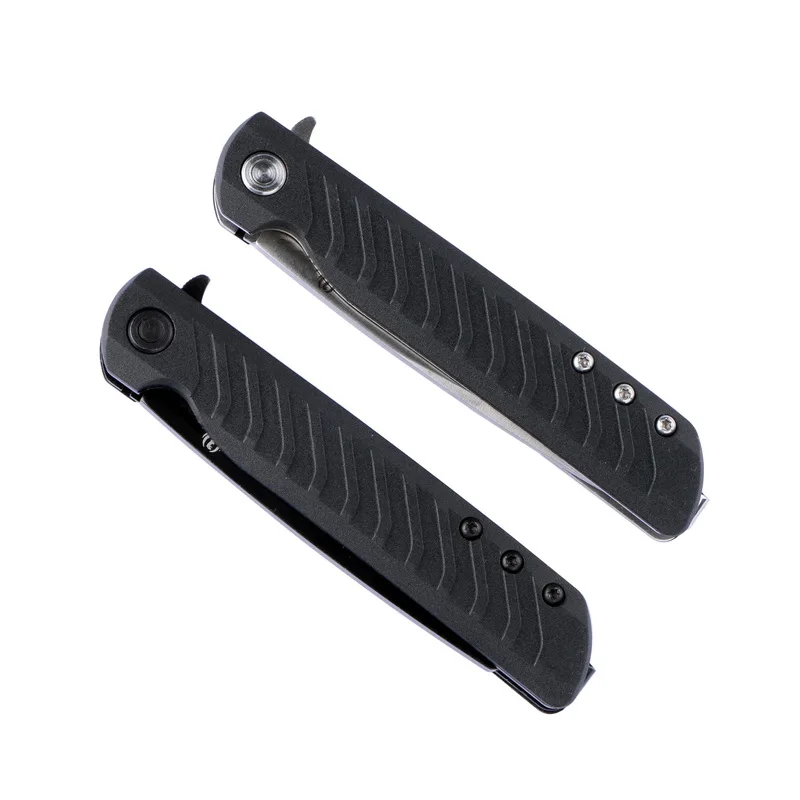 Складные ножи TIGEND R3802K LCK Танто нож-вкладыш черный GRN (сатин 3 дюйма) лезвие 8Cr13MoV