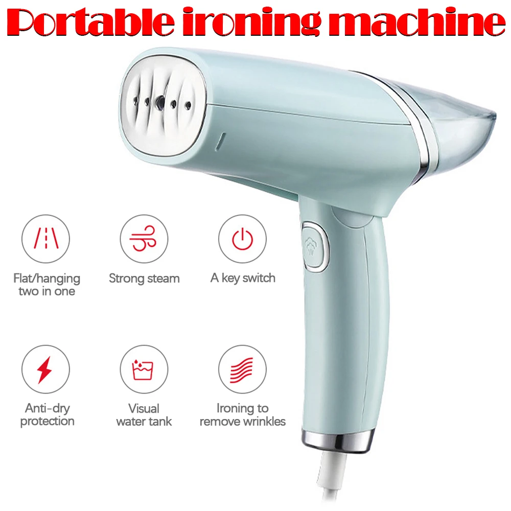 

120mL Handheld Folding Portable Small Mini Ironing Machine Household Electric Iron Ironing Machine