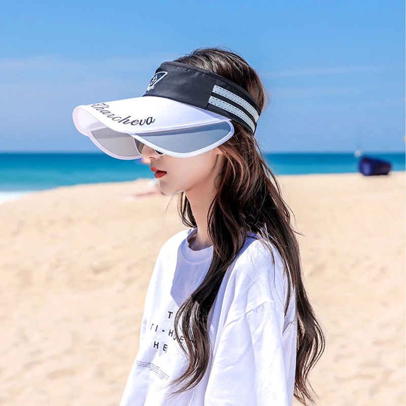 Спортивные кепки Foux для женщин летние телескопические регулируемые Козырьки с