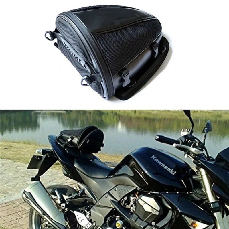 Фото Kuulee сумка на заднее сиденье водонепроницаемые багажные сумки мотоцикл шлем