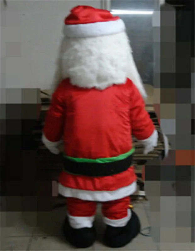 

Christmas Santa Claus Mascot Costume Suits Outfits Advertising Carnival Cosplay Party Game Dress Adults Size Holiday New