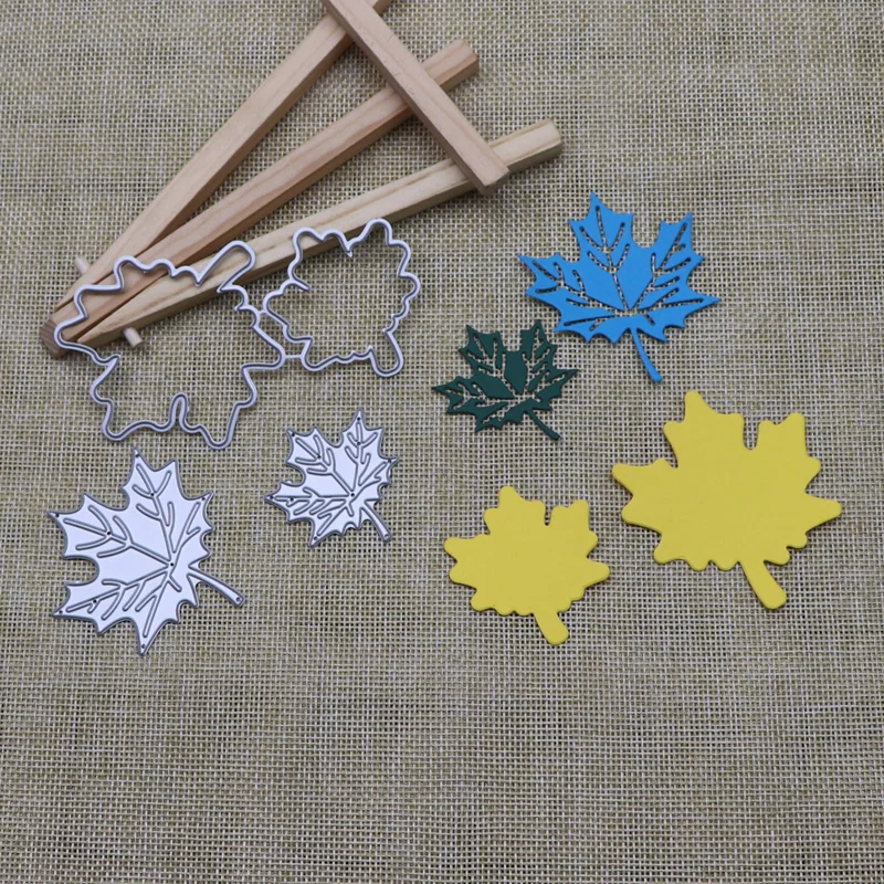 Рамка из кленового листа металлические Вырубные штампы форма для украшения