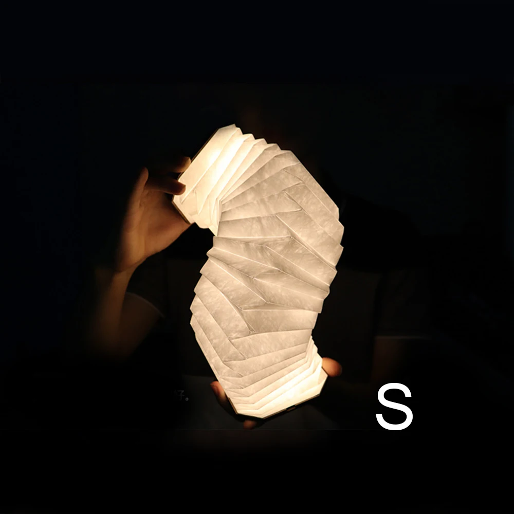 Светодиодная лампа для чтения USB перезаряжаемая теплая белая деревянная