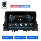 Автомобильный радиоприемник на Android 10 для Kia Picanto 2016, 2017, 2018, 2019 HD, большой экран, Google store, автомобильная навигация на Android