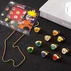 Набор колец для косплея аниме, кольцо Акацуки Итачи для женщин и мужчин, аксессуары для вечеринок, детский подарок, 10 шт.