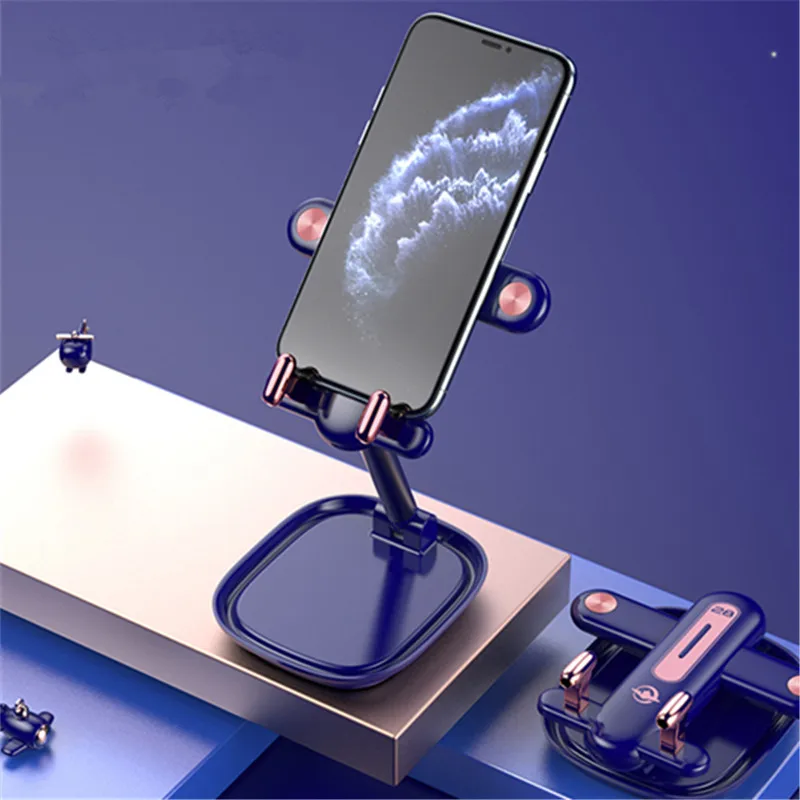 

Airplane Design Desk Mobile Phone Stand Holder Desktop Metal Kickstand For iPhone Xiaomi Samsung Tablet Stand Adjustable Angle