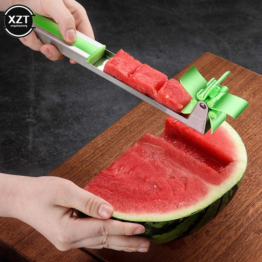 304 Искусственный арбуз из нержавеющей стали для нарезки дыни щипцы инструмент