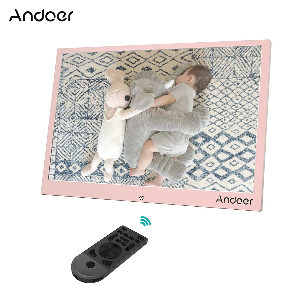 Цифровая светодиодная фоторамка Andoer 13 светодиодный 1280*800 1080P|Цифровые фоторамки| |