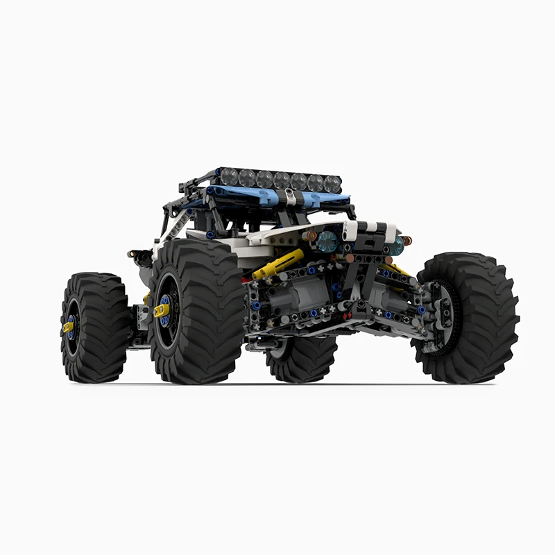 Строительные блоки Совместимые MOC-19517 DIY кирпичи 4WD RC багги с мотором 1912 деталей