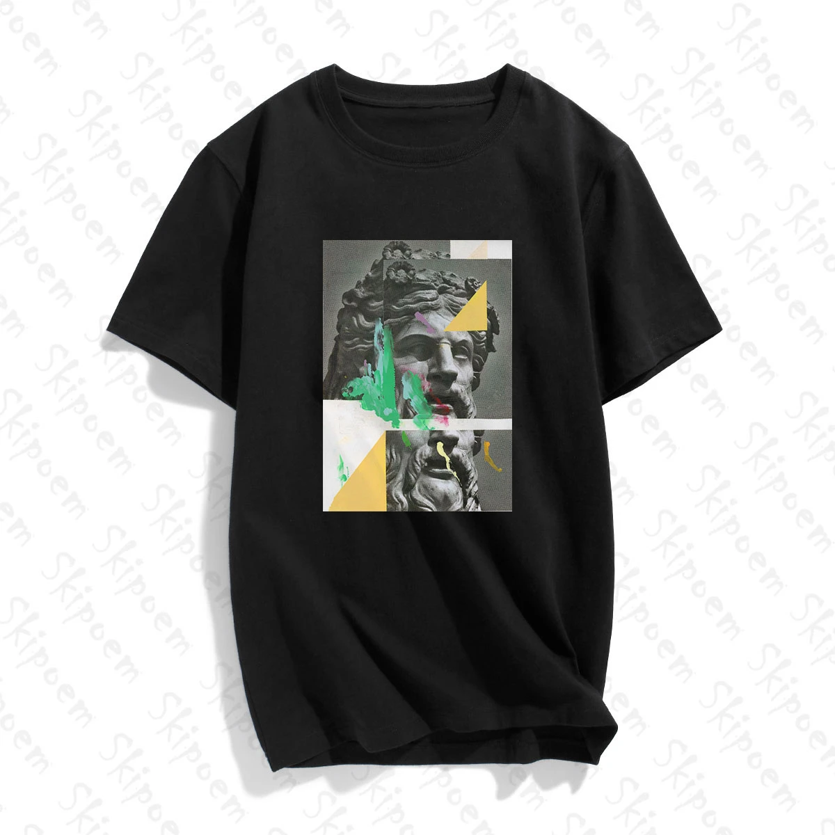 Женская футболка с короткими рукавами винтажный Готический топ в стиле панк из