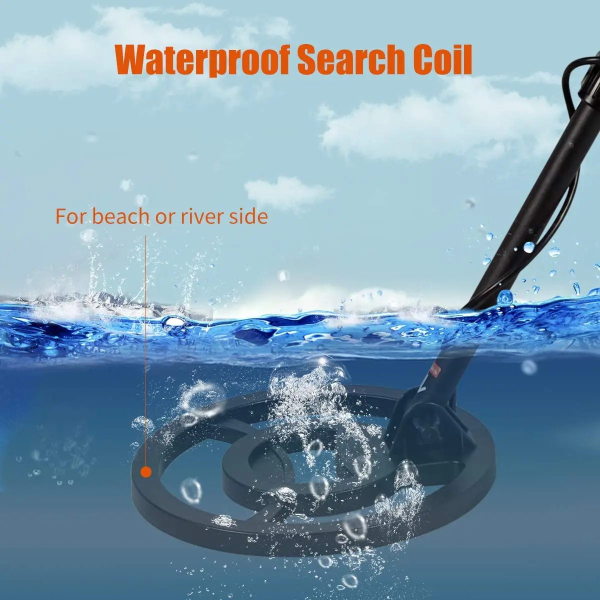 Высокочувствительный металлоискатель внешний золотоискатель с