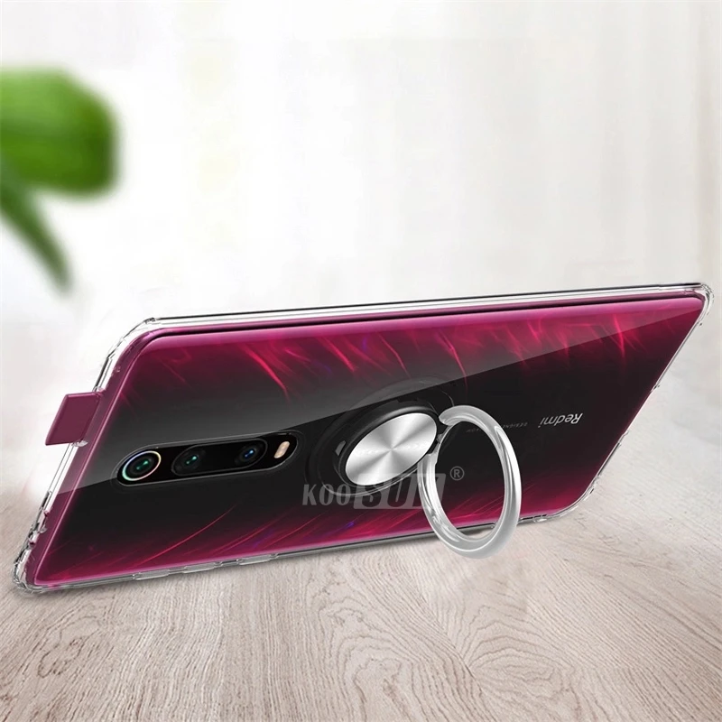 Чехол для Xiaomi Mi 9T Роскошный прозрачный мягкий силиконовый защитный чехол задней