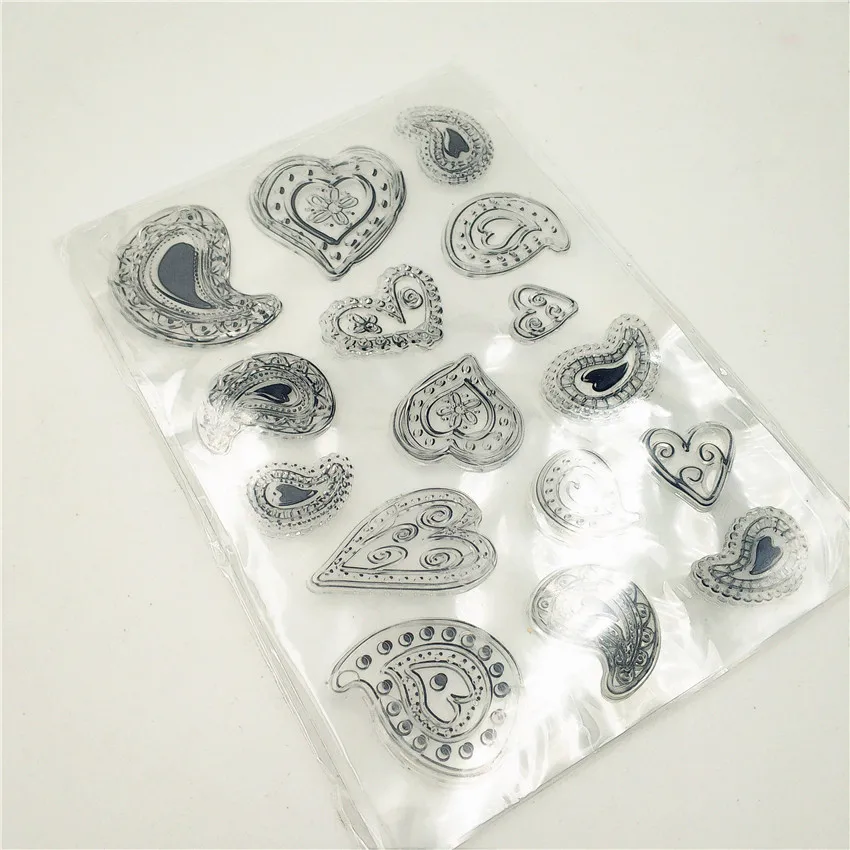 11*16cm Magic of love Transparent Clear Stamps / Silicone Seals Roller Stamp for DIY scrapbooking photo album/Card Making | Дом и сад