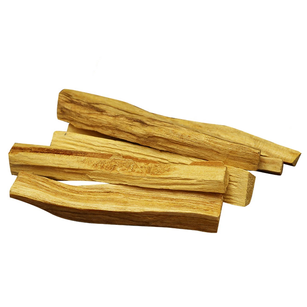 

1/5Pcs Palo Santo Natural Incense Sticks Wooden Smudging Stick Peruvian holy wood Meditation Spiritual Fragrance (Random Type)