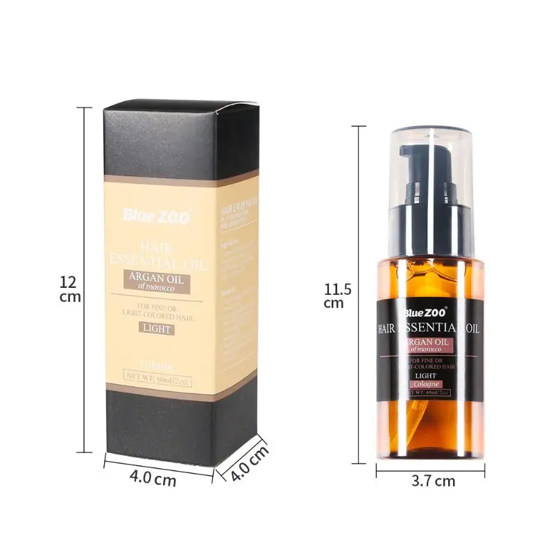 60 мл мужской Уход за волосами эфирное масло натуральный одеколон аромат