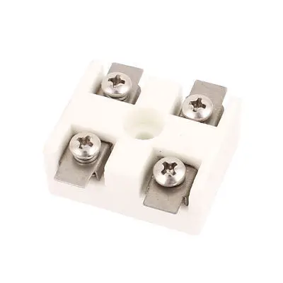 30A 2 Way 5 отверстий 2W5H высокотемпературный Керамический клеммный блок проводной