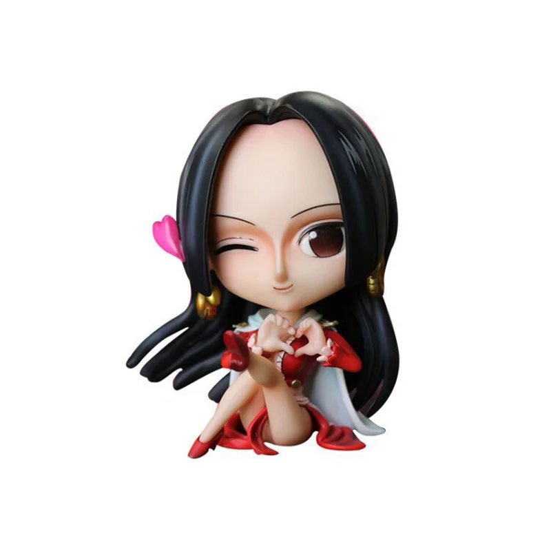 

One Piece Donquixote Doflamingo Jinbe Marshall D Teach Boa Hancock PVC Action Figure Anime One Piece Collectible Model Toy 10cm