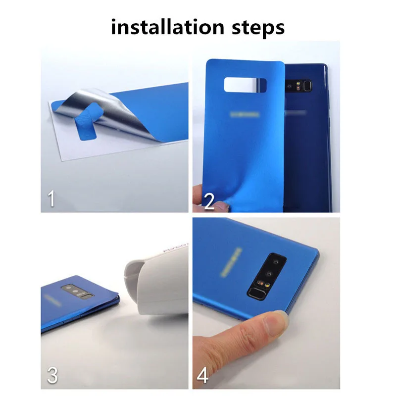 SIANCS для samsung note8 9 устойчивая к царапинам задняя пленка для мобильного телефона ультра-тонкая ледяная пленка покрытая защитной пленкой наклейки