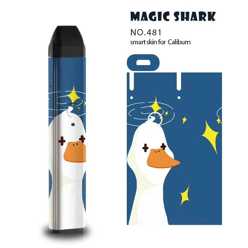Чехол Magic Shark One Piece Duck Oreo Сейлор Мун из ПВХ обложка пленка наклейка для набора Uwell