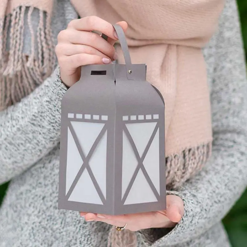 Фонарь для резки металла Трафаретный Скрапбукинг DIY штамп альбомов бумажная