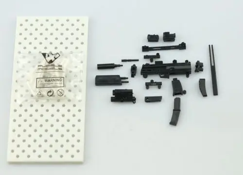 

1/6 4D Germany MP7 Submachine Gun Model DIY Assemble Models for 12 inches Action Figures Collections