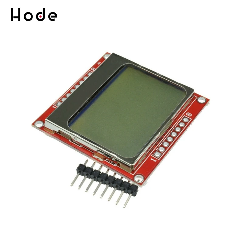 84x48 ЖК модуль белая подсветка адаптер PCB для Nokia 5110|Детали и аксессуары приборов| |