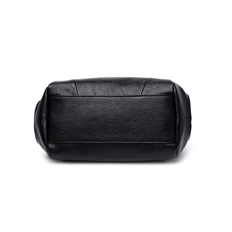 Зимние женские кожаные сумочки дизайнерская сумка-хобо красные классические