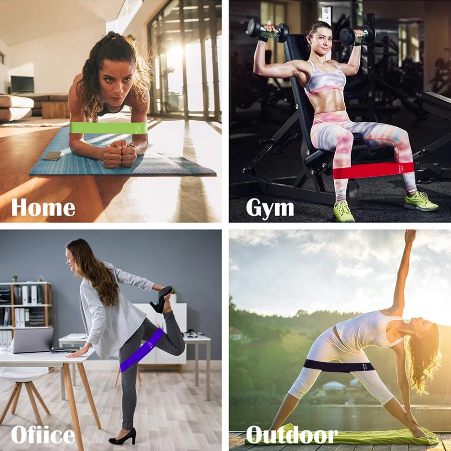 Эспандер резиновый для занятий спортом эластичная резиновая лента йогой