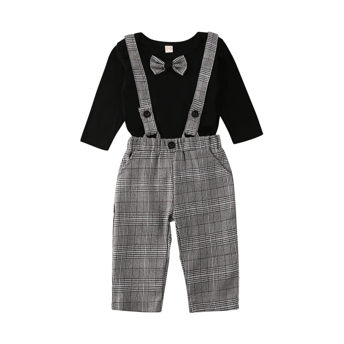 2020 New Brother Sister Clothes Set Boys Romper Suspenders Pants Kid Baby Girls Tops T-shirt Skirt Match Outfit | Мать и ребенок