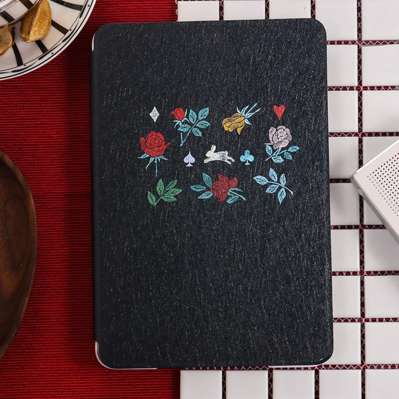Для Apple iPad Mini 5 4 3 черный кожаный мягкий чехол Ультратонкий умный противоударный
