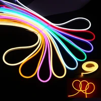 12v neon light 6mm width flexible led strip 2835 120ledsm ip65 waterproof for outdoor home holiday decoration 1m5m