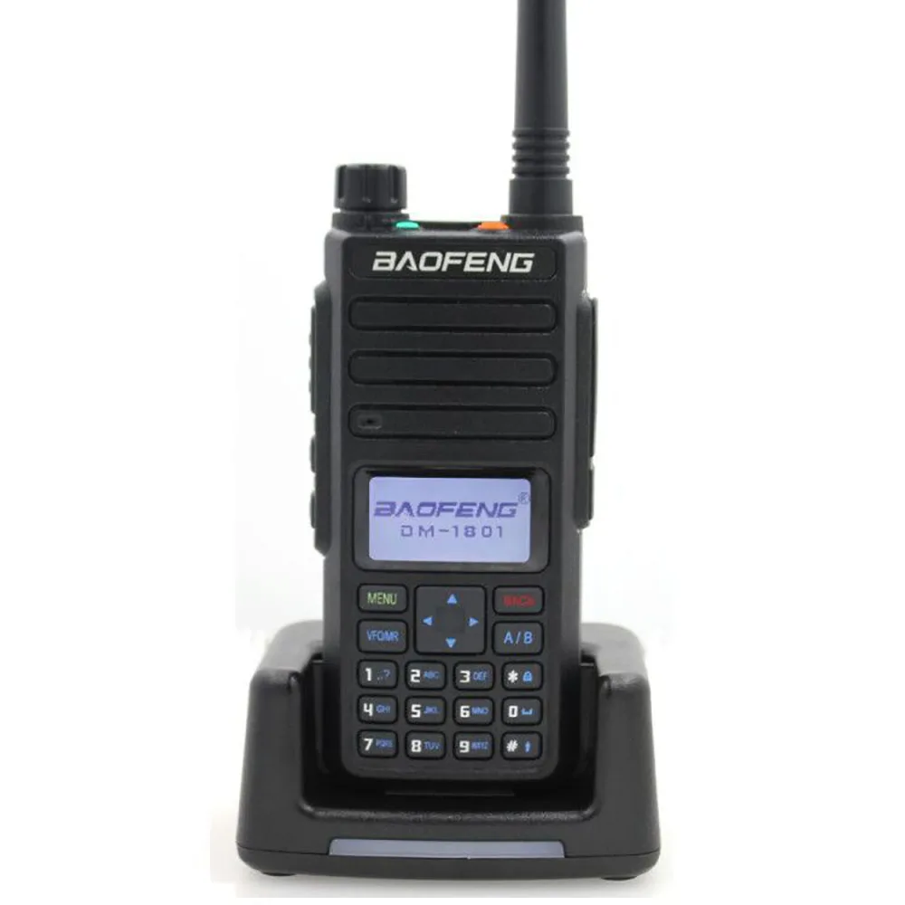 Оригинальный Baofeng DM-860 DM-1801 Digitale Walkie Talkie Caricabatteria в dm-1801 portatile Ham двухстороннее радио