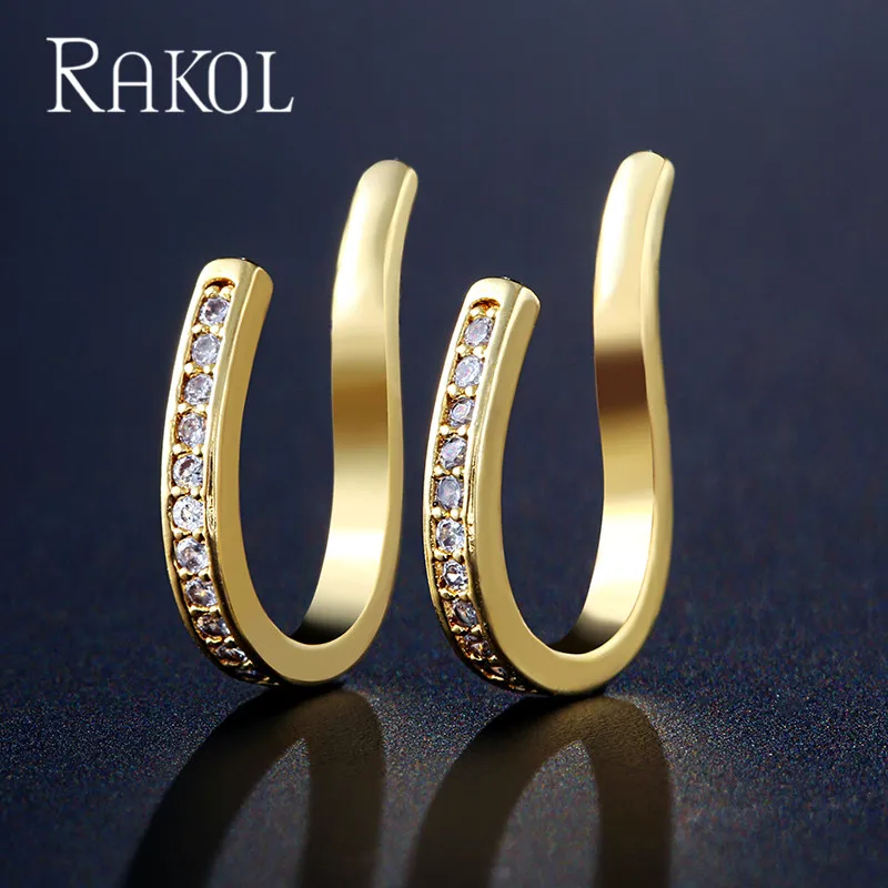 Женские серьги клипсы с цирконом для вечевечерние|Серьги-клипсы| |