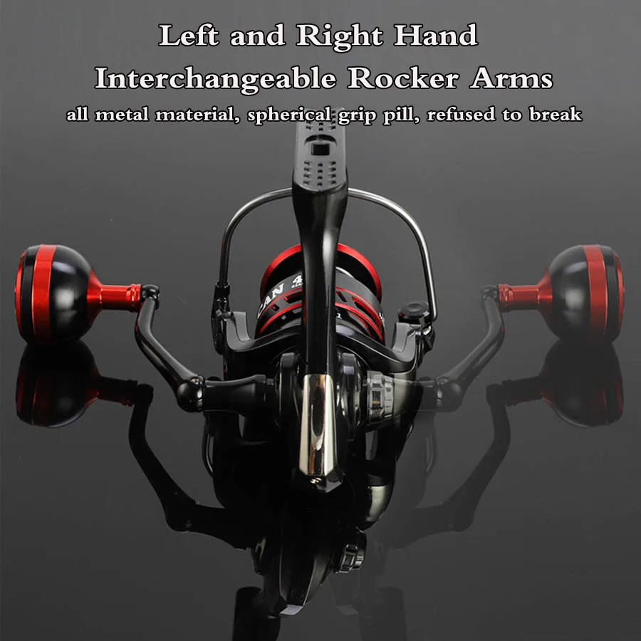 VC Spinning Fishing Reel 5-10kg Drag Wheel Coil 1000-7000 CNC Metal Grip Fish Reels for Saltwater | Спорт и развлечения